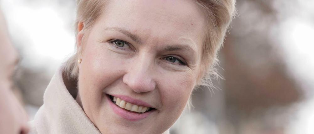 Manuela Schwesig (SPD), Ministerpräsidentin von Mecklenburg-Vorpommern (am 12. Februar 2022 in Berlin)