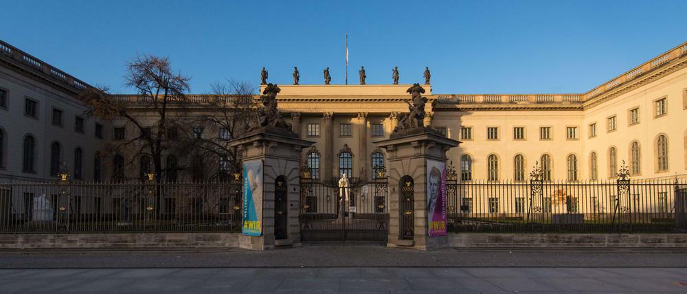 Die Humboldt-Universität.