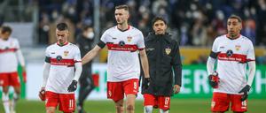 Gegen die TSG 1899 Hoffenheim unterlag der VfB Stuttgart am Freitag mit 1:2.