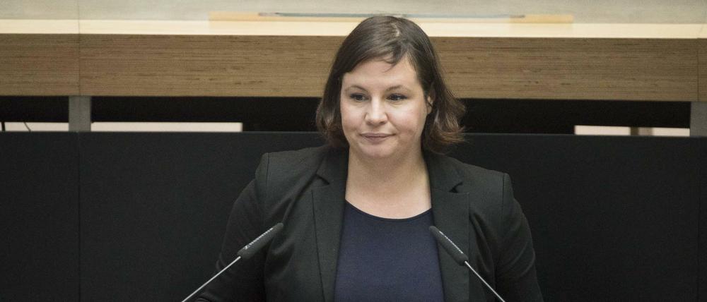Antje Kapek ist als Vorsitzende der Grünen-Fraktion zurückgetreten.