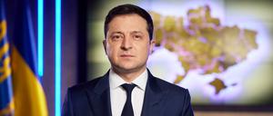 Der ukrainische Präsident Wolodymyr Selenskyj
