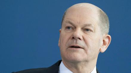 Bundeskanzler Olaf Scholz.