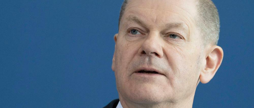 Bundeskanzler Olaf Scholz.