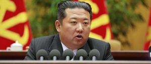 Nordkoreas Machthaber Kim Jong Un (Archivbild)