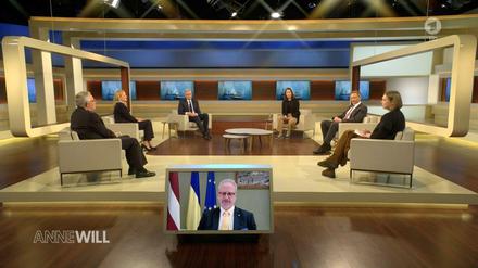 Anne Will und ihre Gäste 