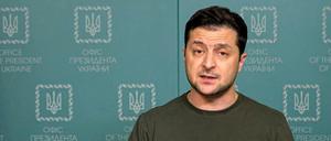 Wolodymyr Selenskyj, Präsident der Ukraine.