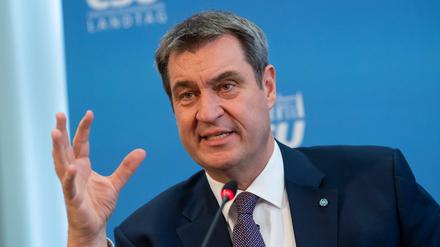 Markus Söder (CSU) ist Ministerpräsident von Bayern.