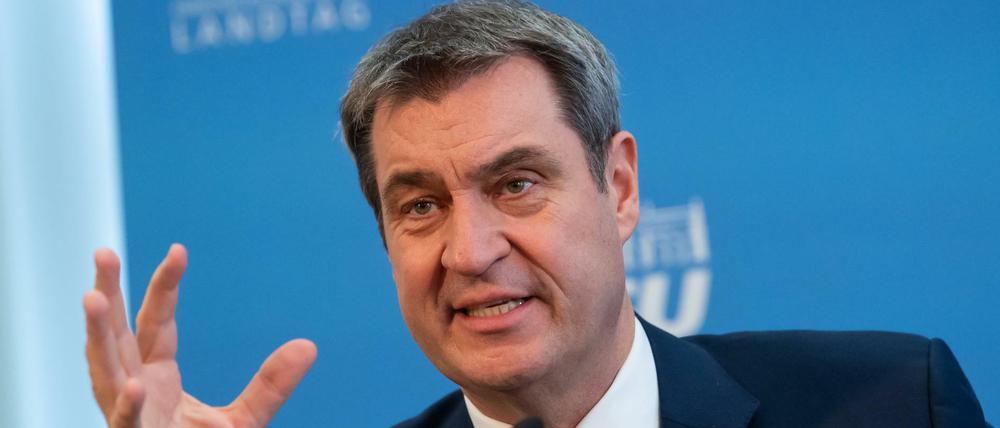 Markus Söder (CSU) ist Ministerpräsident von Bayern.