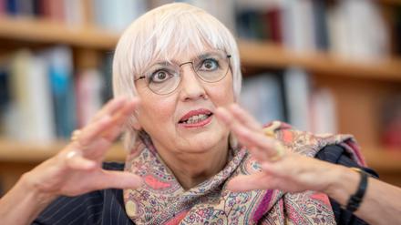Claudia Roth (Bündnis 90/Die Grüne) ist Staatsministerin für Kultur und Medien.