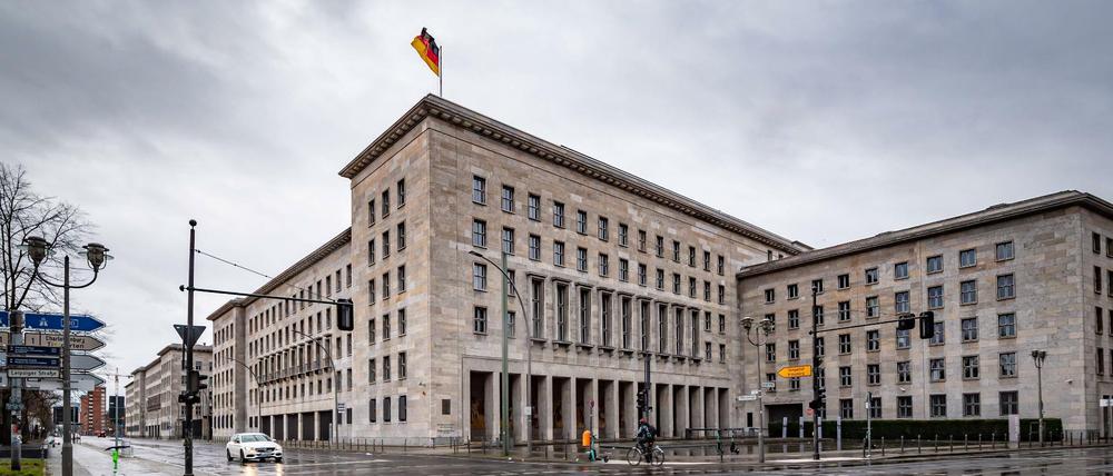 Das Bundesministerium der Finanzen. Vor der Bundestagswahl war es Schauplatz eines umstrittenen Auftritts.