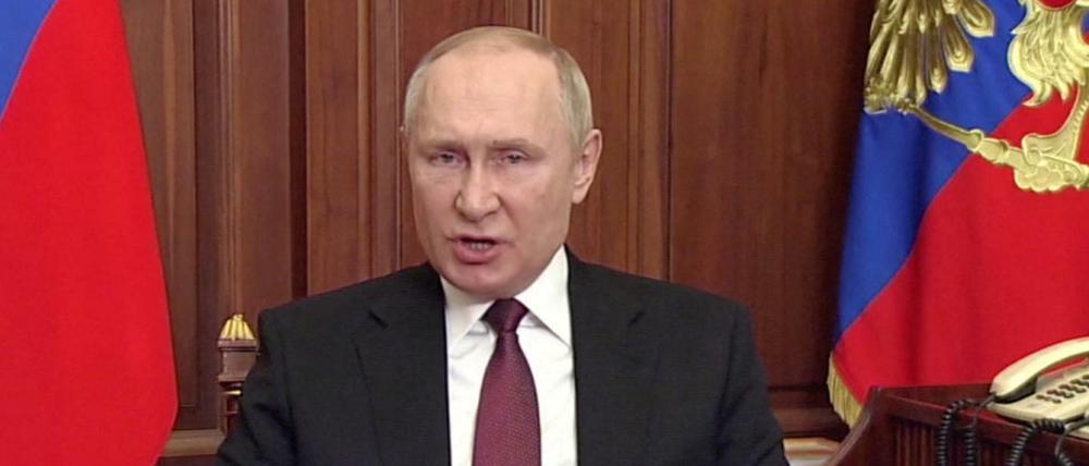 Der russische Präsident Wladimir Putin.