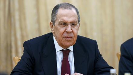 Russlands Außenminister Sergej Lawrow.