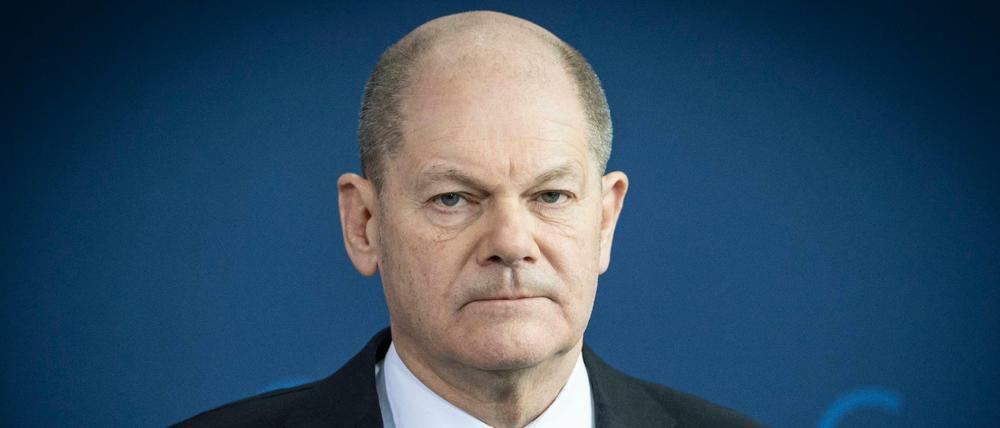 Bundeskanzler Olaf Scholz.