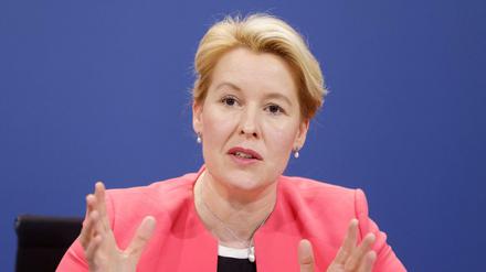  Franziska Giffey (SPD), äußerte sich im rbb zum Krieg in der Ukraine.