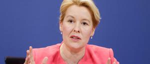  Franziska Giffey (SPD), äußerte sich im rbb zum Krieg in der Ukraine.