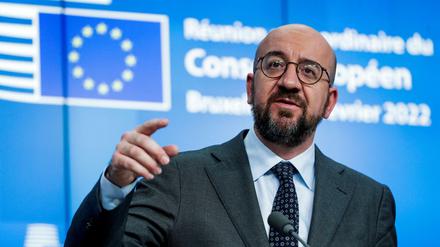 EU-Ratspräsident Charles Michel.