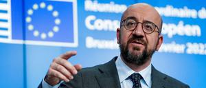 EU-Ratspräsident Charles Michel.
