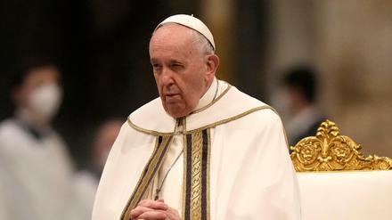 Papst Franziskus (Archivbild)