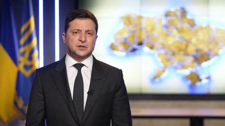 Der ukrainische Präsident Wolodymyr Selenskyj