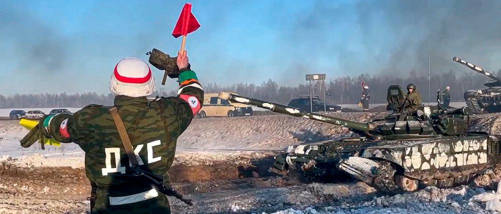 Ein russischer Soldat.