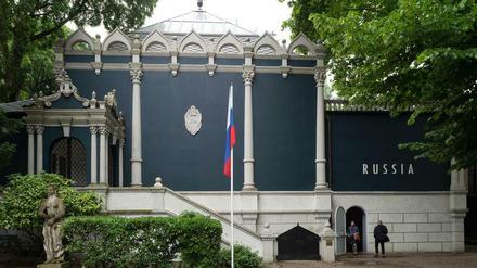 Der russische Pavillon in den Giardini wird wohl im April nicht öffnen.