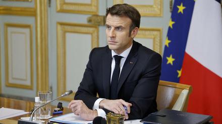 Der französische Präsident Emmanuel Macron will fünf weitere Jahre regieren.