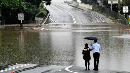 Überschwemmungen zählen neben Hitzewellen und Dürren unter anderem zu den Risiken, die durch den Klimawandel zunehmen.