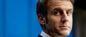Der französische Präsident Emmanuel Macron.