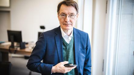 Karl Lauterbach hat viel vor.