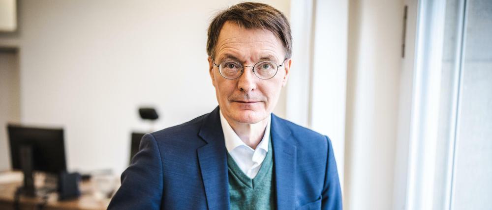 Karl Lauterbach hat viel vor.
