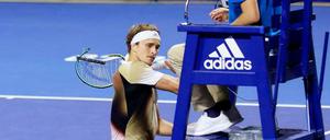 Alexander Zverev rastete zuletzt in Acapulco komplett aus.