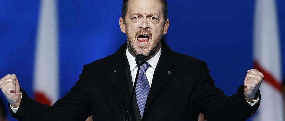 „Peace“, schrie Andrew Parsons den anwesenden Athleten der Weltöffentlichkeit entgegen
