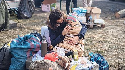 Dramatische Lage. Die Menschen brauchen jede Art von Hilfe. 