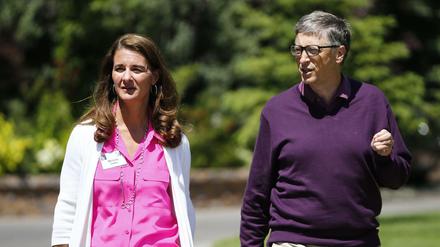 Bill und Melinda French Gates in 2015