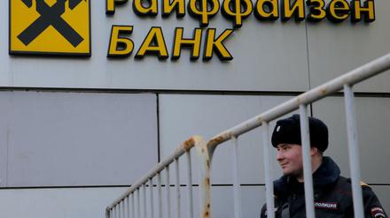 Bank in Moskau (Archivbild)