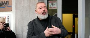 Dmitri Muratow ist Chefredakteur der Zeitung "Nowaja Gaseta", die noch in Moskau erscheinen darf.