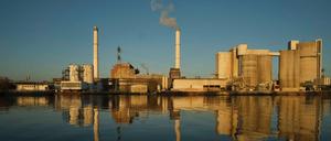 Das Heizkraftwerk von Vattenfall in Berlin-Klingenberg versorgt die Stadt mit Fernwärme.