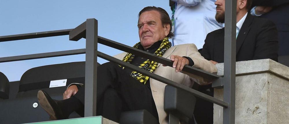 Will seine Geschäfte mit Russland nicht ruhen lassen: Gerhard Schröder.
