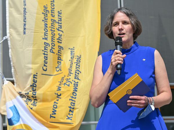 Porträtbild bei einer deutsch-polnischen Veranstaltung.