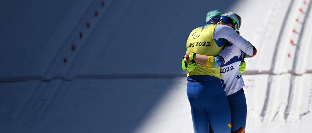 Zwei Rennen, zweimal Silber: Linn Kazmaier und Florian Baumann haben ihre eigenen Erwartungen übertroffen.