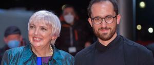 Pianist Igor Levit, Seite an Seite mit seinem größten Fan, Kulturstaatsministerin Claudia Roth, bei der Berlinale. 
