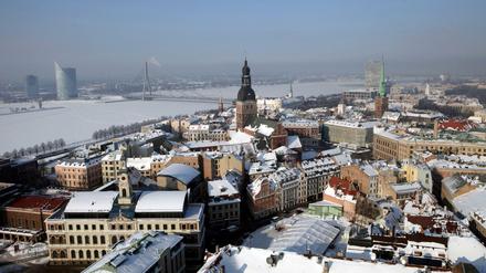 Die Altstadt von Riga.