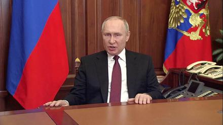 Der russische Diktator Wladimir Putin hat Ende Februar im Fernsehen eine „besondere Militäroperation“ in der Ukraine verkündet.
