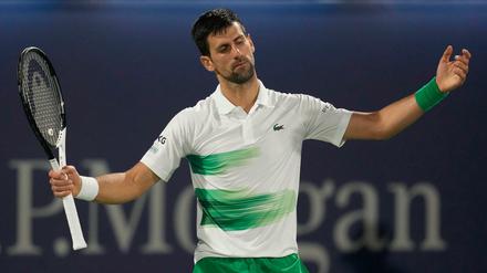 Novak Djokovic hat in diesem Jahr erst ein Turnier gespielt. In Dubai reichte ein PCR-Test für die Einreise.