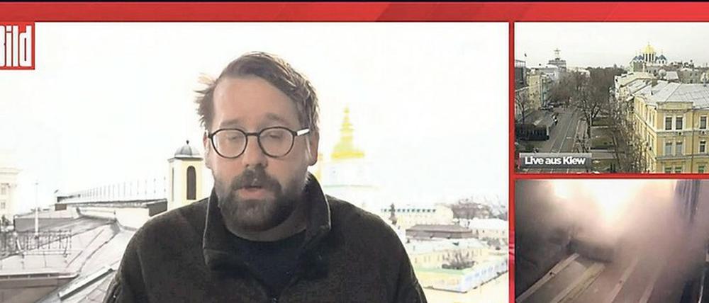 Bild-Vize Paul Ronzheimer reportiert aus dem belagerten Kiew.