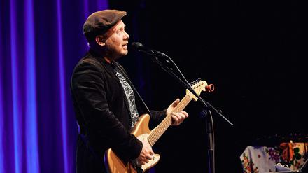 Yuriy Gurzhy bei der Solidaritätsveranstaltung im Schauspiel Hannover.