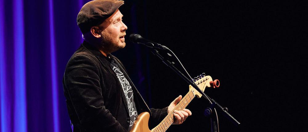 Yuriy Gurzhy bei der Solidaritätsveranstaltung im Schauspiel Hannover.
