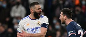 Während Reals Karim Benzema seinen x-ten Frühling erlebt, ist Lionel Messi bei PSG aktuell ein Schatten seiner Selbst. 