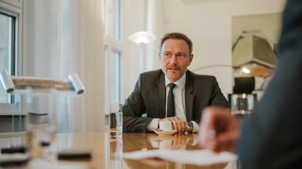 Bundesfinanzminister Christian Lindner (FDP) ist gefordert.