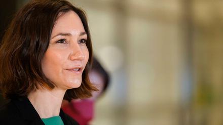 Bundesfamilienministerin Anne Spiegel (Grüne) am 17. Februar 2022 in Berlin